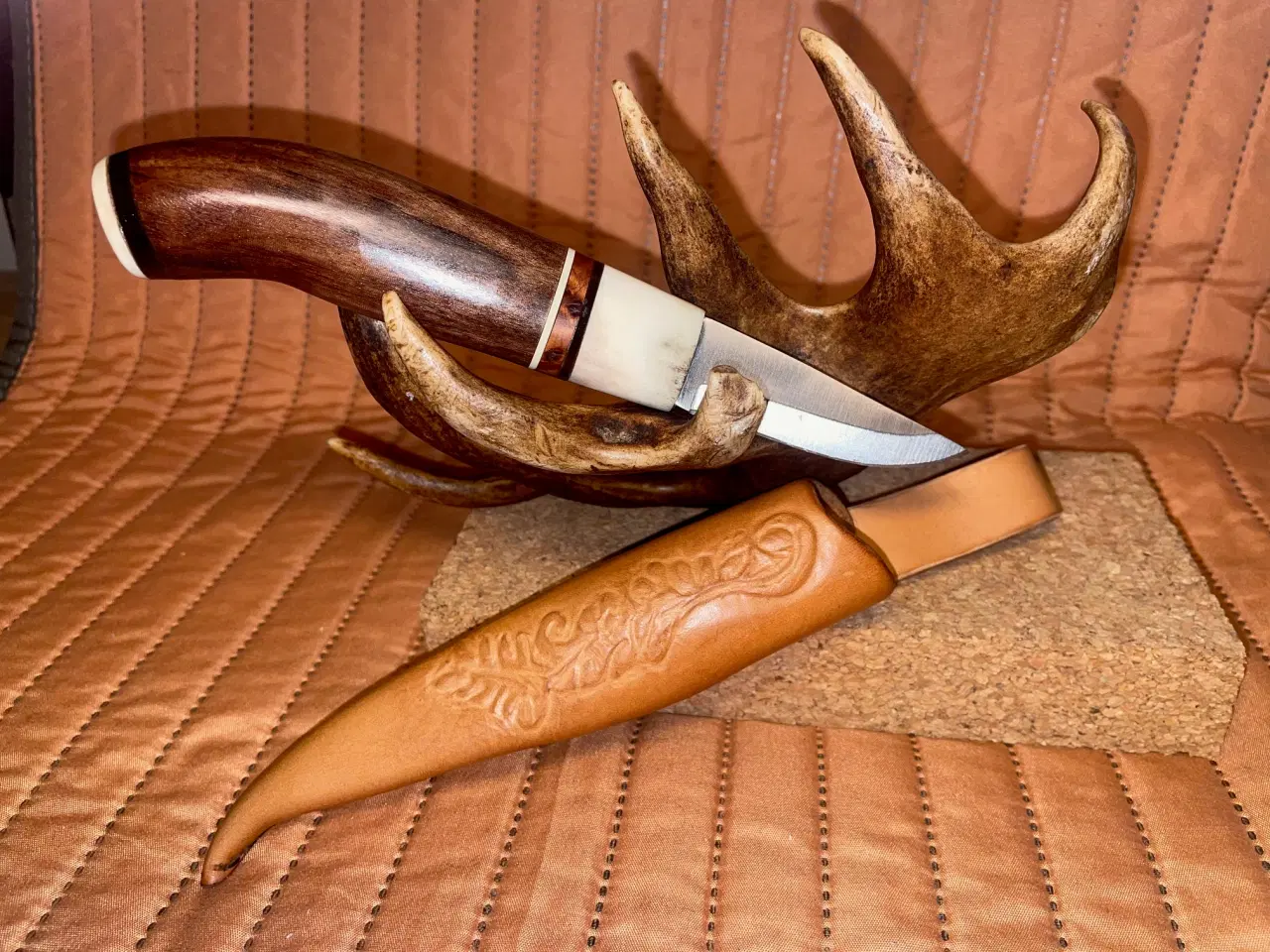 Billede 1 - Håndlavet Jagt/fiske kniv