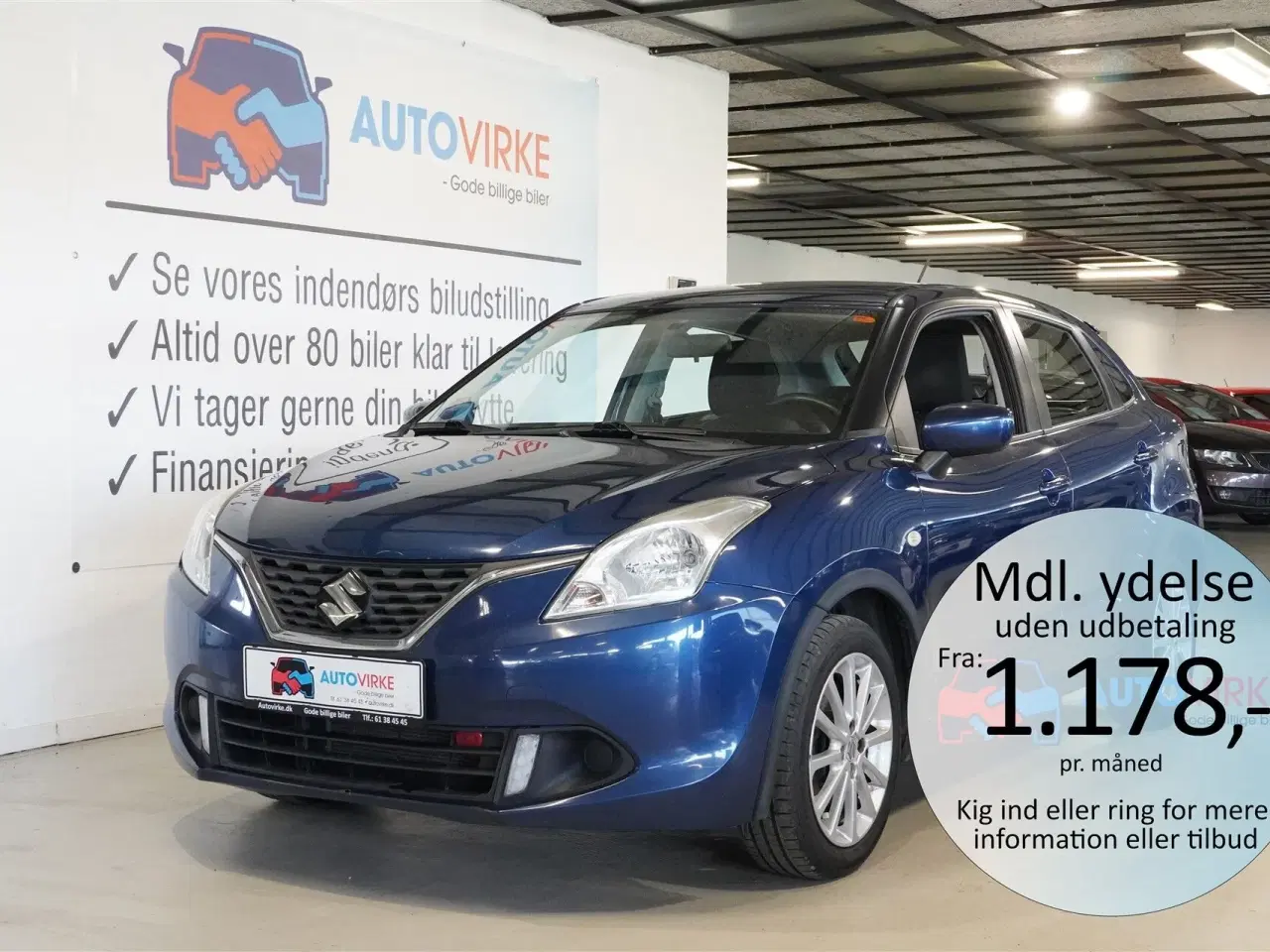 Billede 1 - Suzuki Baleno 1,2 Dualjet Active Cut 90HK 5d