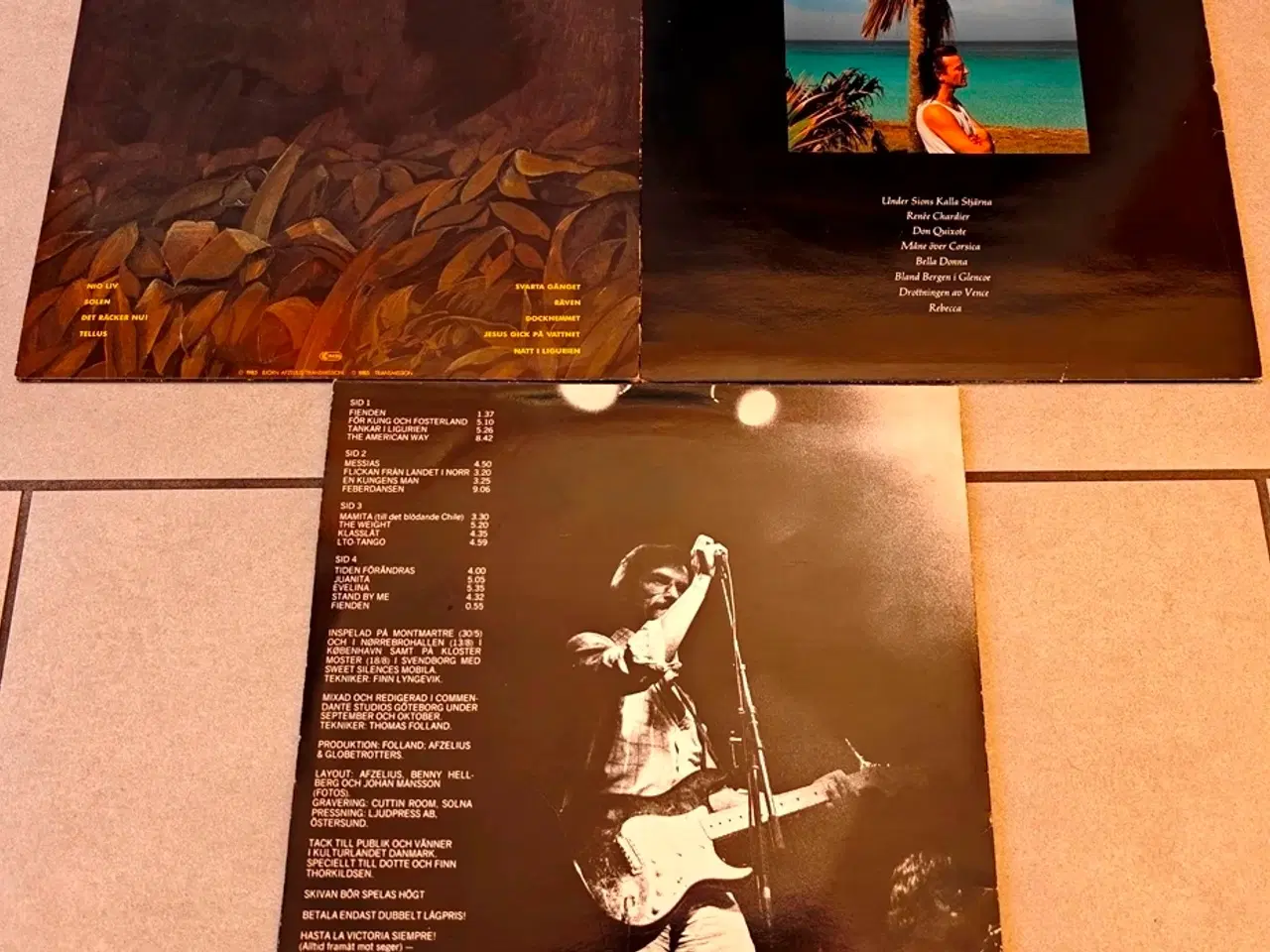 Billede 2 - LP, Björn Afzelius x3