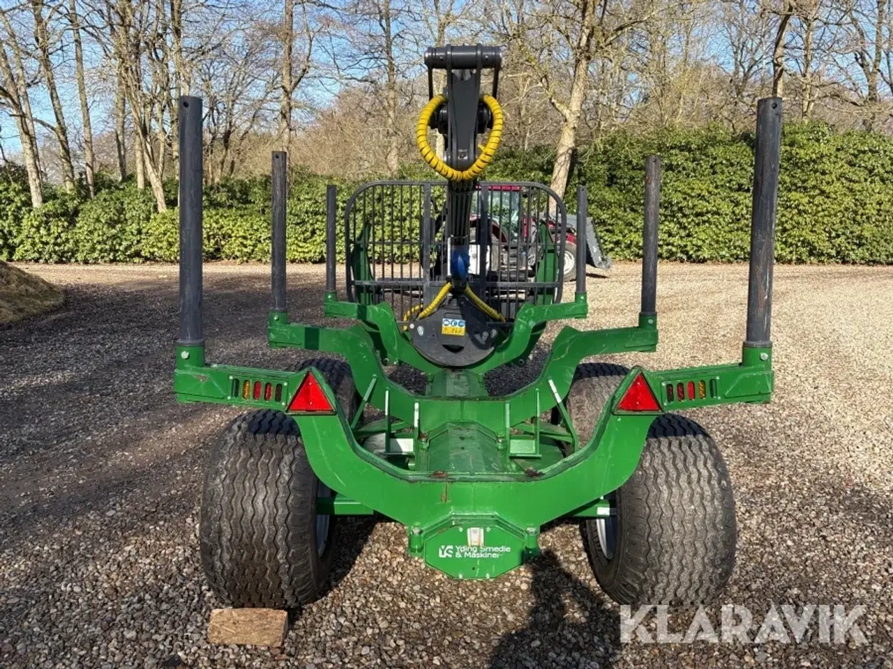 Billede 4 - Skovvogn Farma T 10 G2 med Farma C7,0D G2 kran