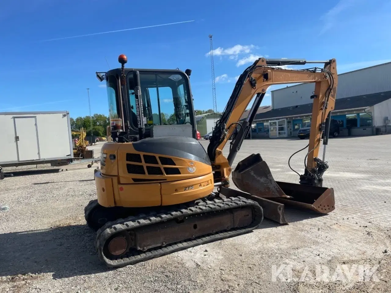Billede 5 - Gravemaskine Case CX50B-S2 med skovle