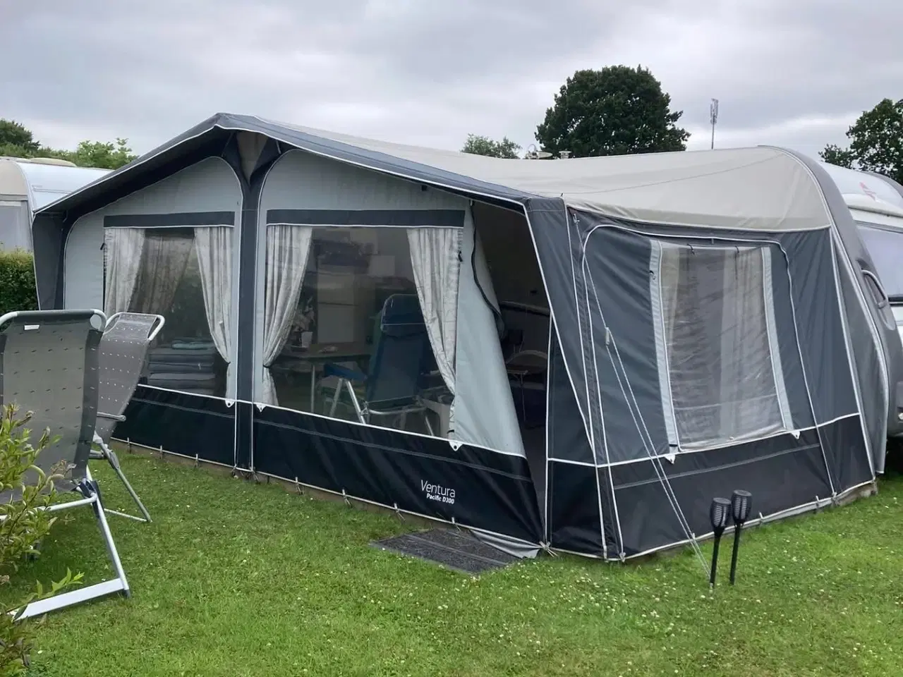 Billede 7 - Campingvogn med fortelt og alt service 