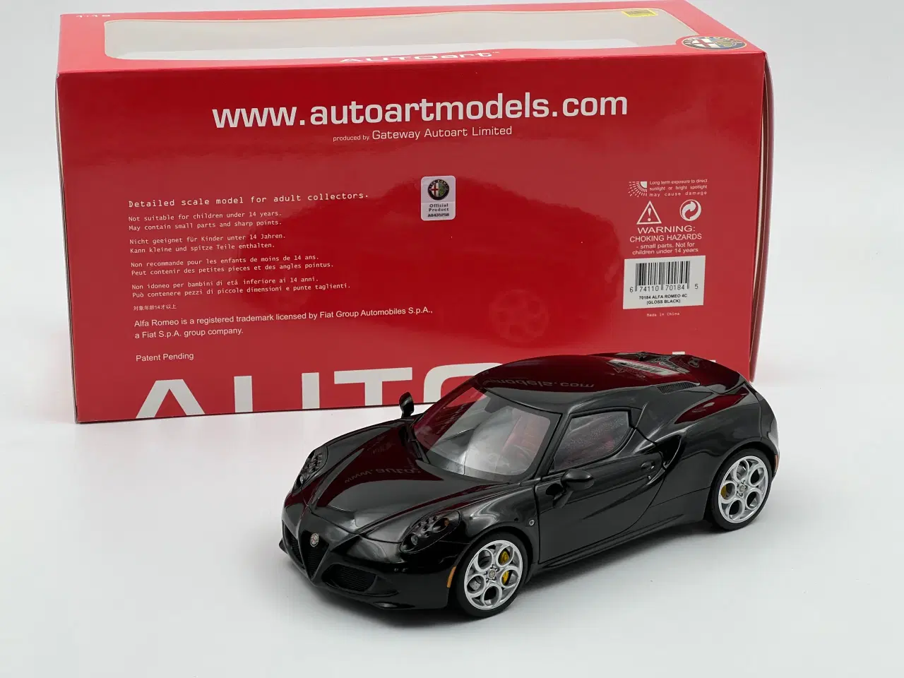 Billede 1 - 2013 Alfa Romeo 4C Coupe - AUTOart - 1:18