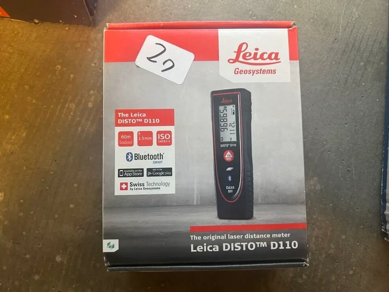 Billede 1 - LEICA Afstandsmåler Disto D110