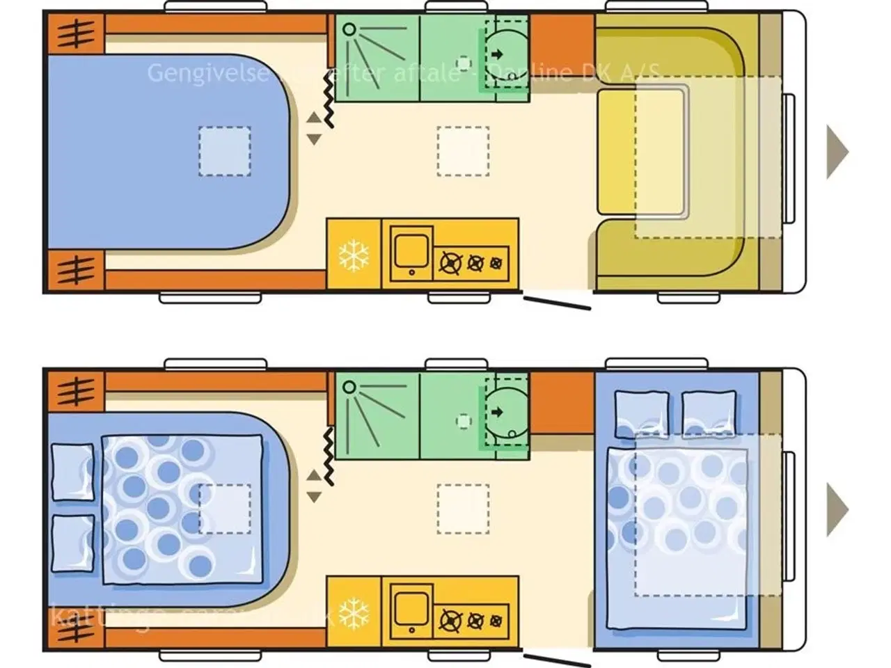 Billede 15 - 2015 - Adria Adora 593 UP   Super familievogn. flot stand!