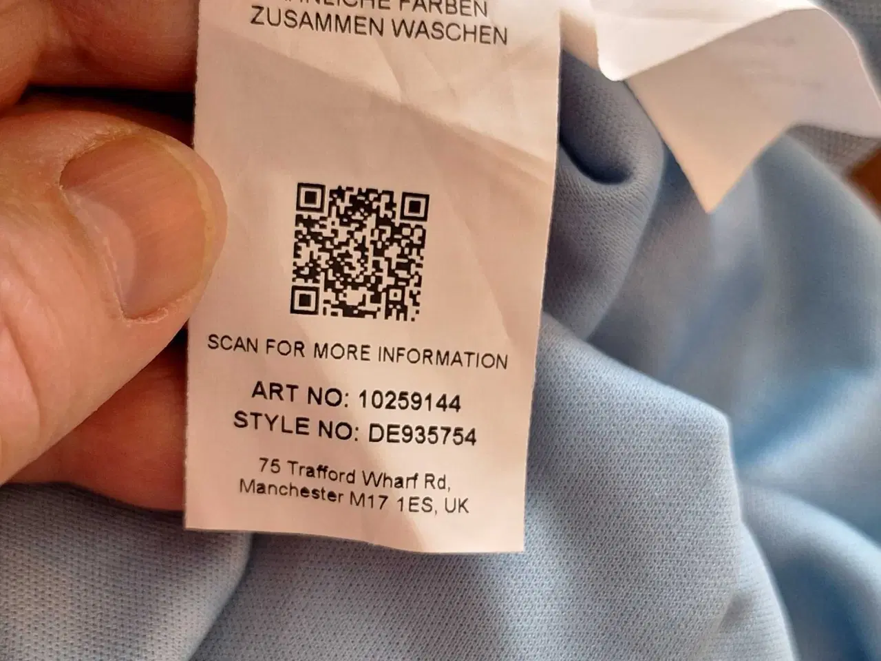 Billede 7 - Lyseblå kjole str. 38