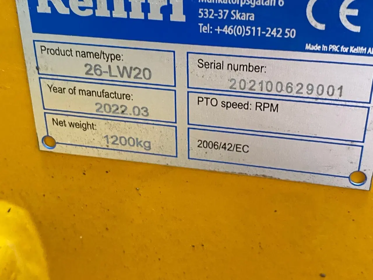 Billede 4 - Kellfri Gravearm 26-LW20