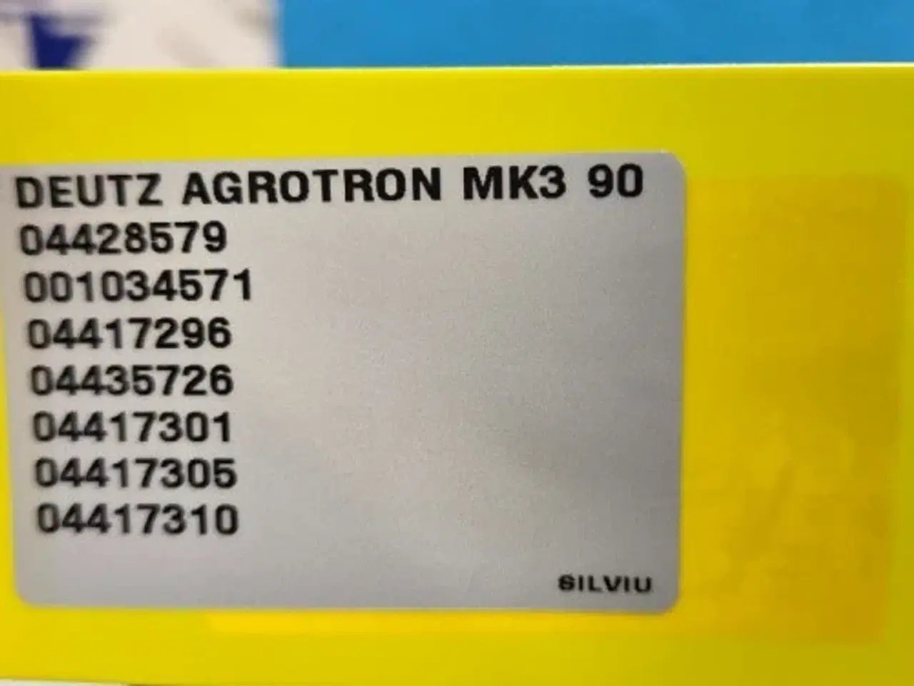 Billede 10 - Deutz Agrotron 90 Bagtøj 04428579