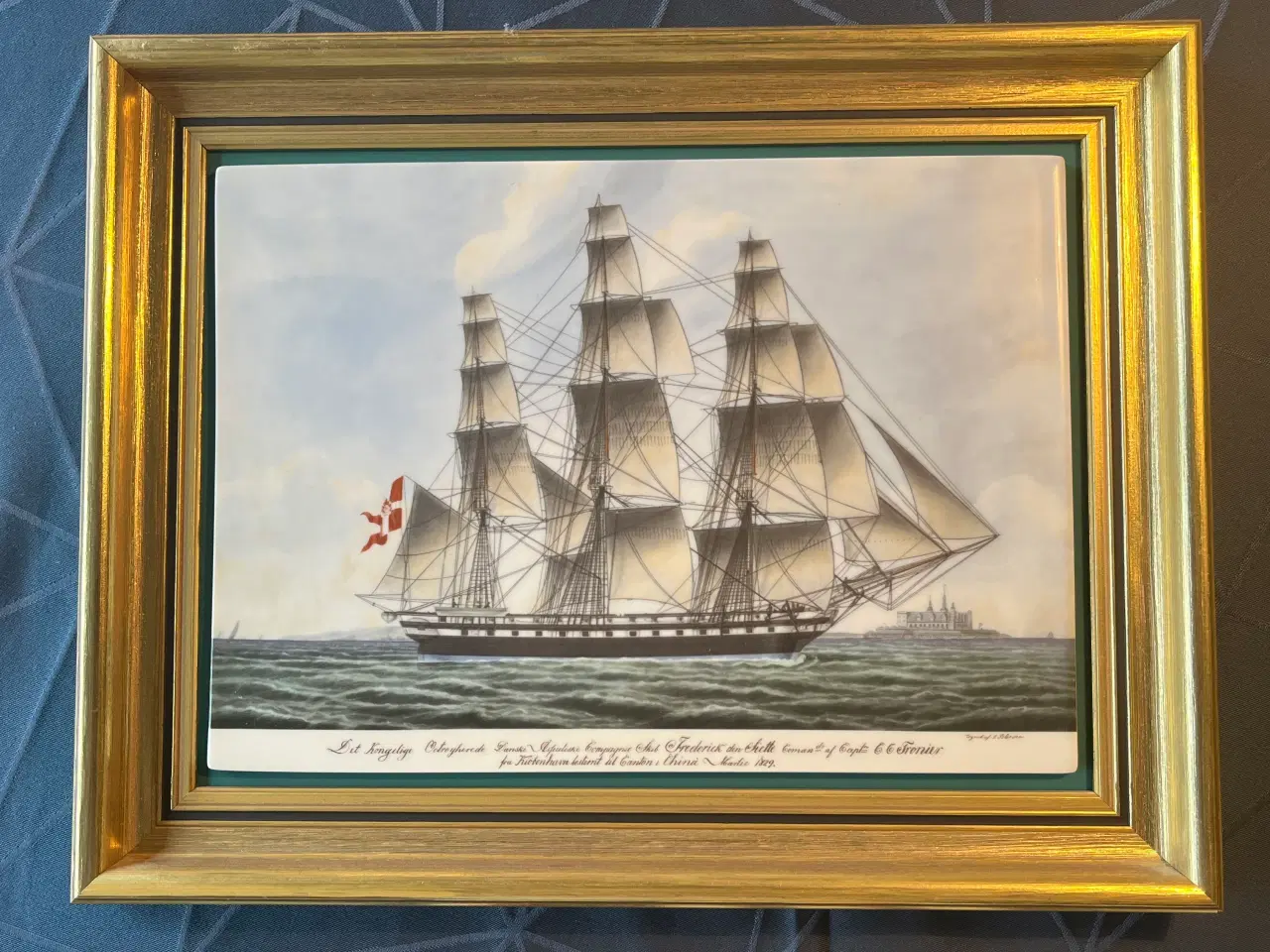 Billede 1 - Bing & Grøndahl, dansk skibsportræt