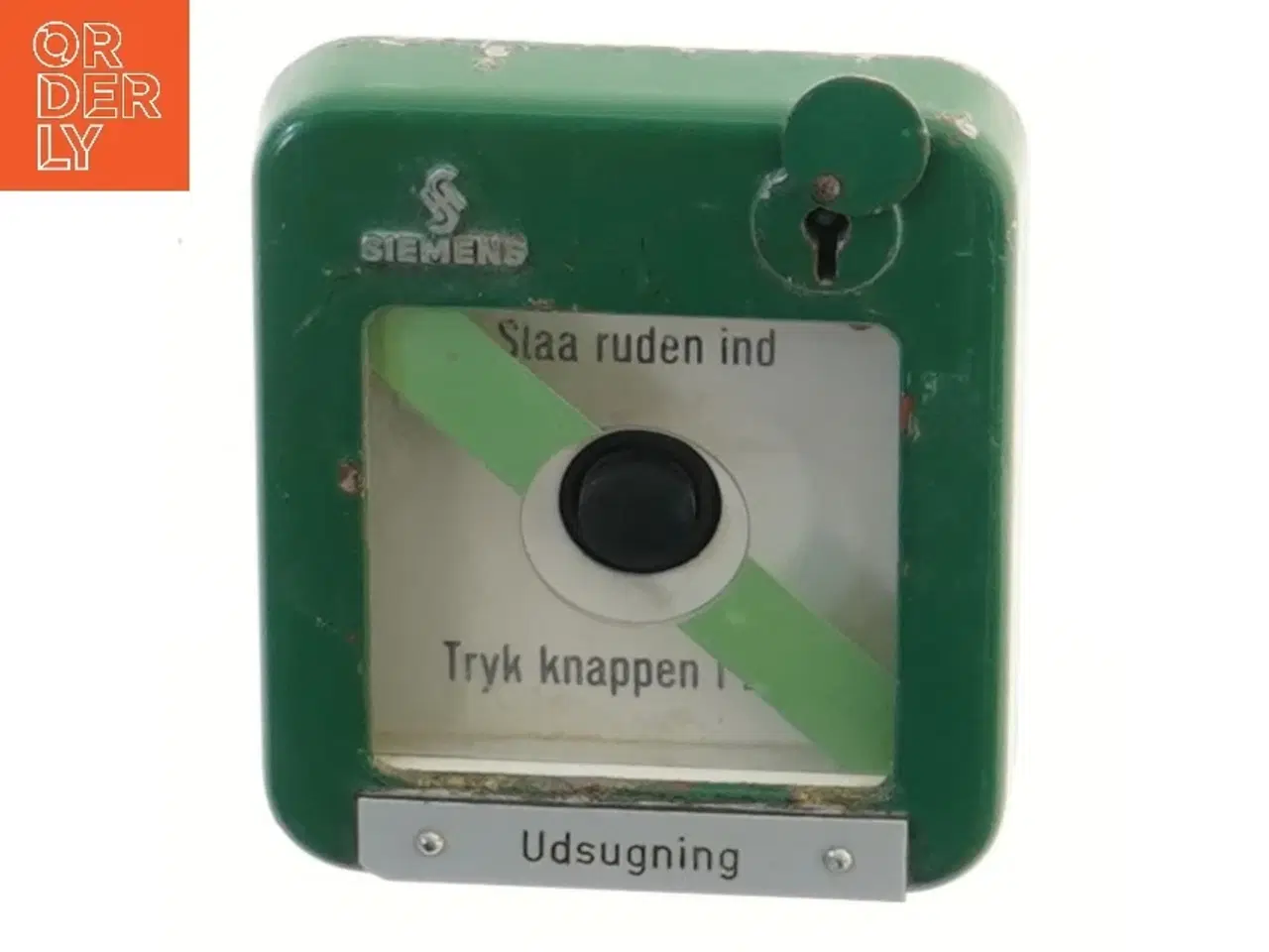 Billede 1 - Siemens nødbetjeningsknap fra Siemens (str. 12x10,5 cm)