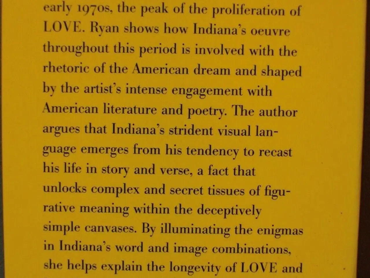 Billede 4 - robert indiana - figures of speech, by susan eliza