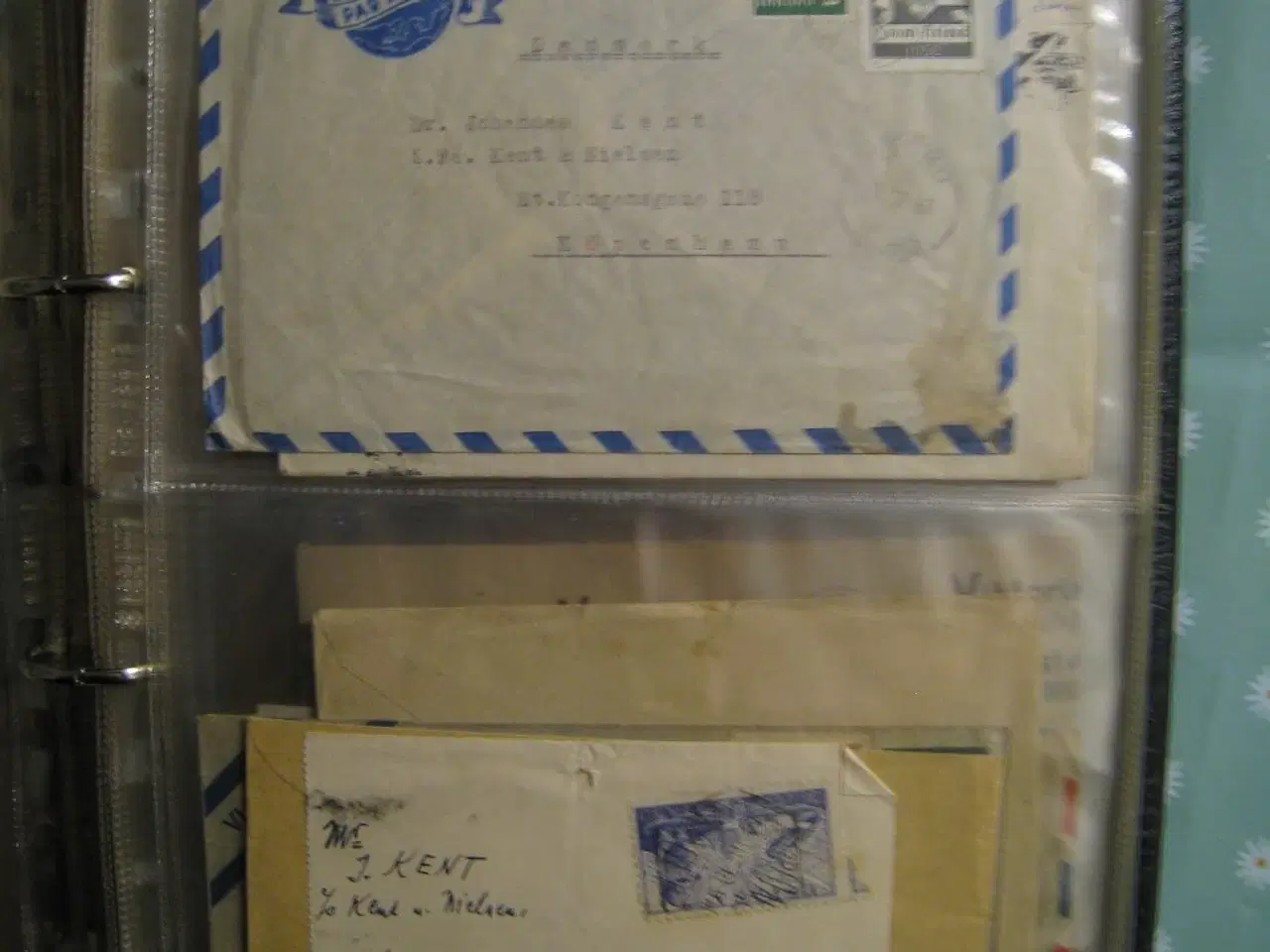Billede 13 - 2 Superalbum med over 230 gamle breve osv.