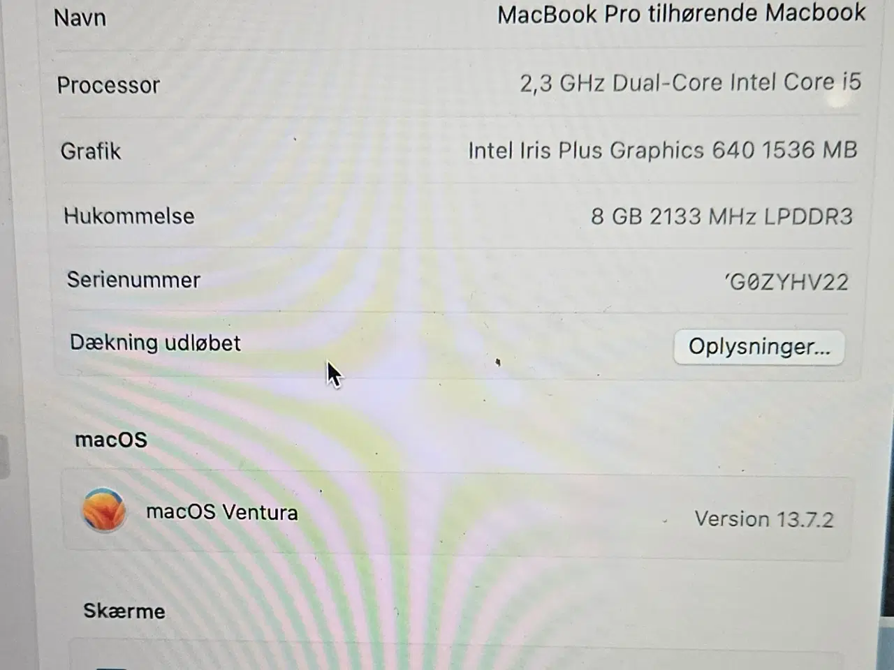 Billede 2 - Macbook Pro 2017 13"