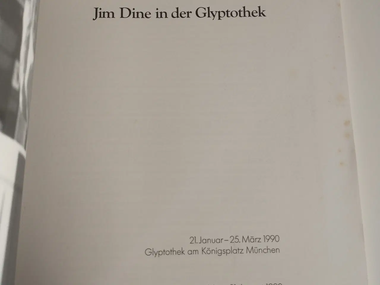 Billede 4 - Jim Dine in der Glyptothek - 21. Januar - 25. März