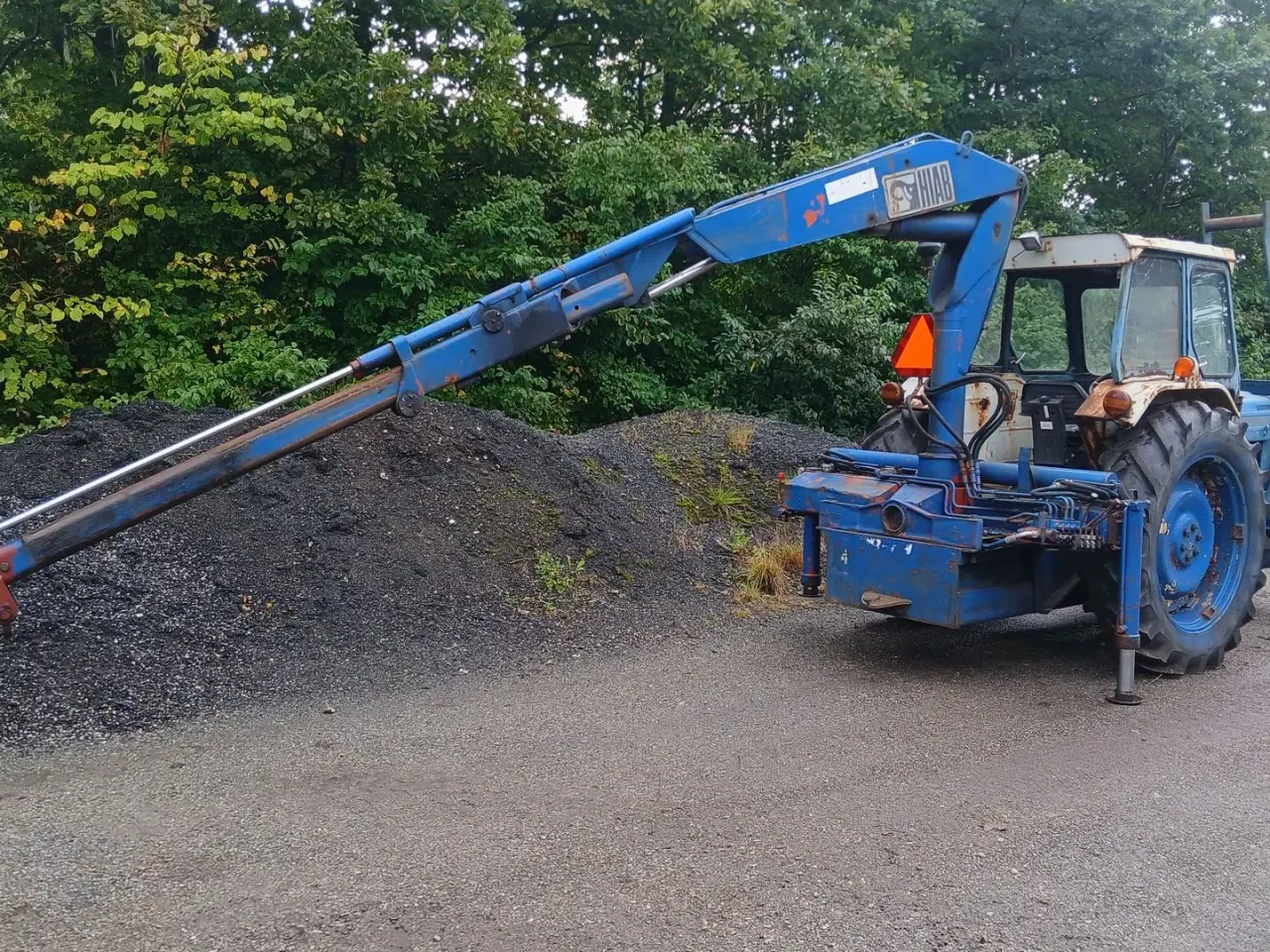 Billede 3 - Ford 4000 med HIAB kran