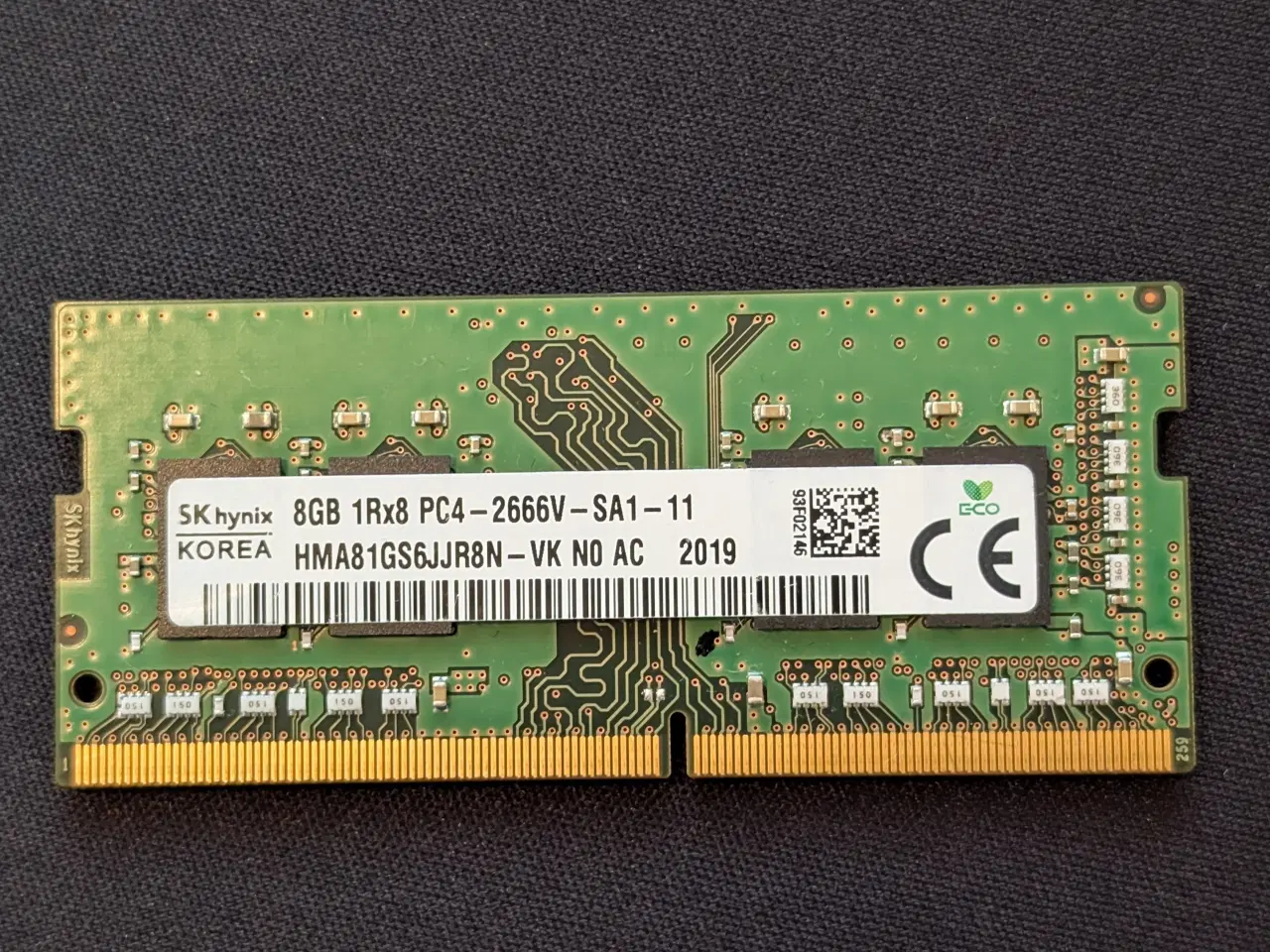 Billede 4 - 6 stk. 8GB DDR4 Ram. (SO-DIMM Moduler).
