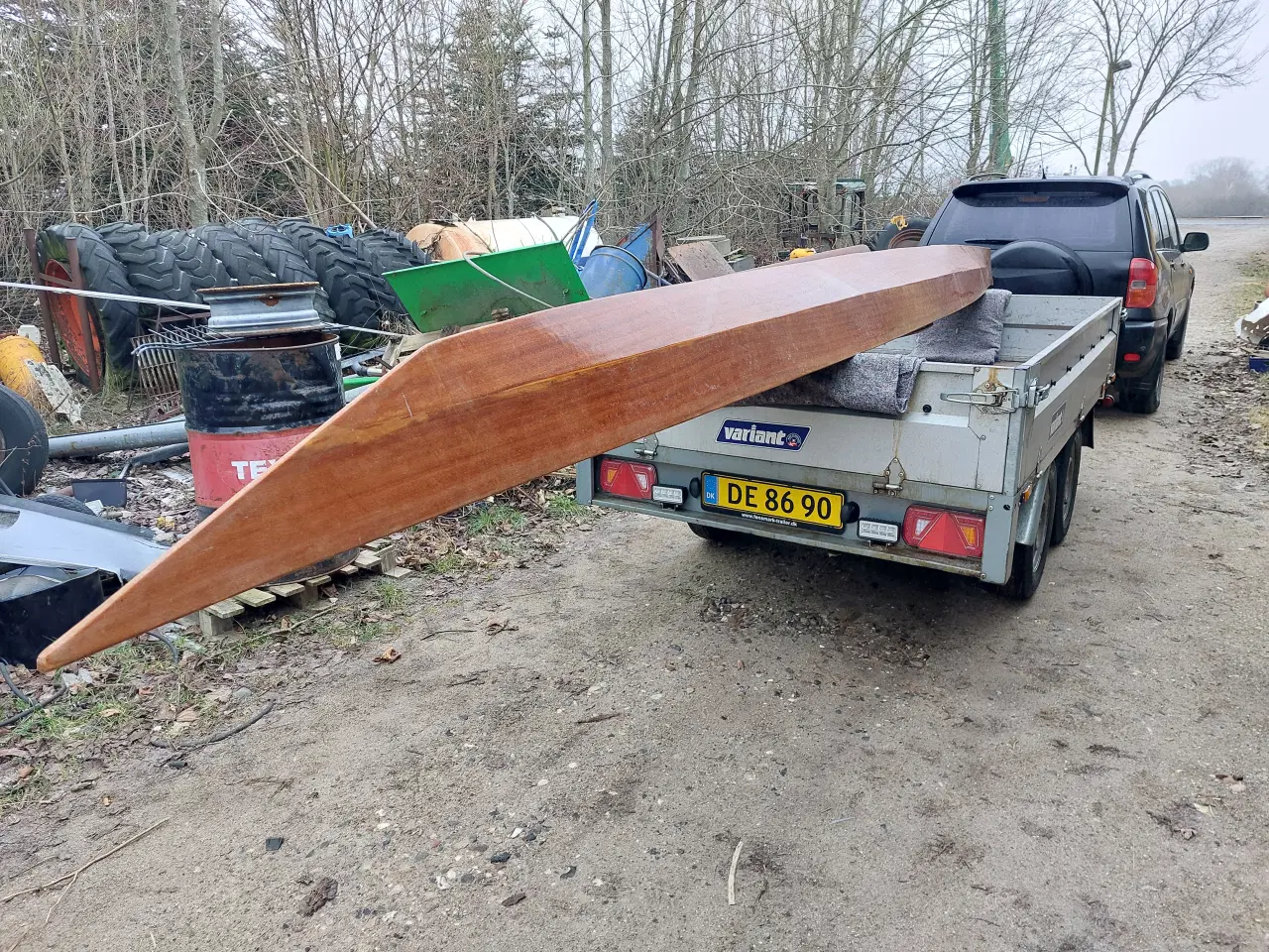 Billede 1 - Havkajak I lamineret træ 