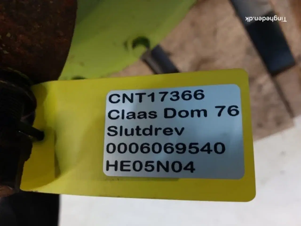 Billede 17 - Claas Dominator 76 Slutdrev 0006069540