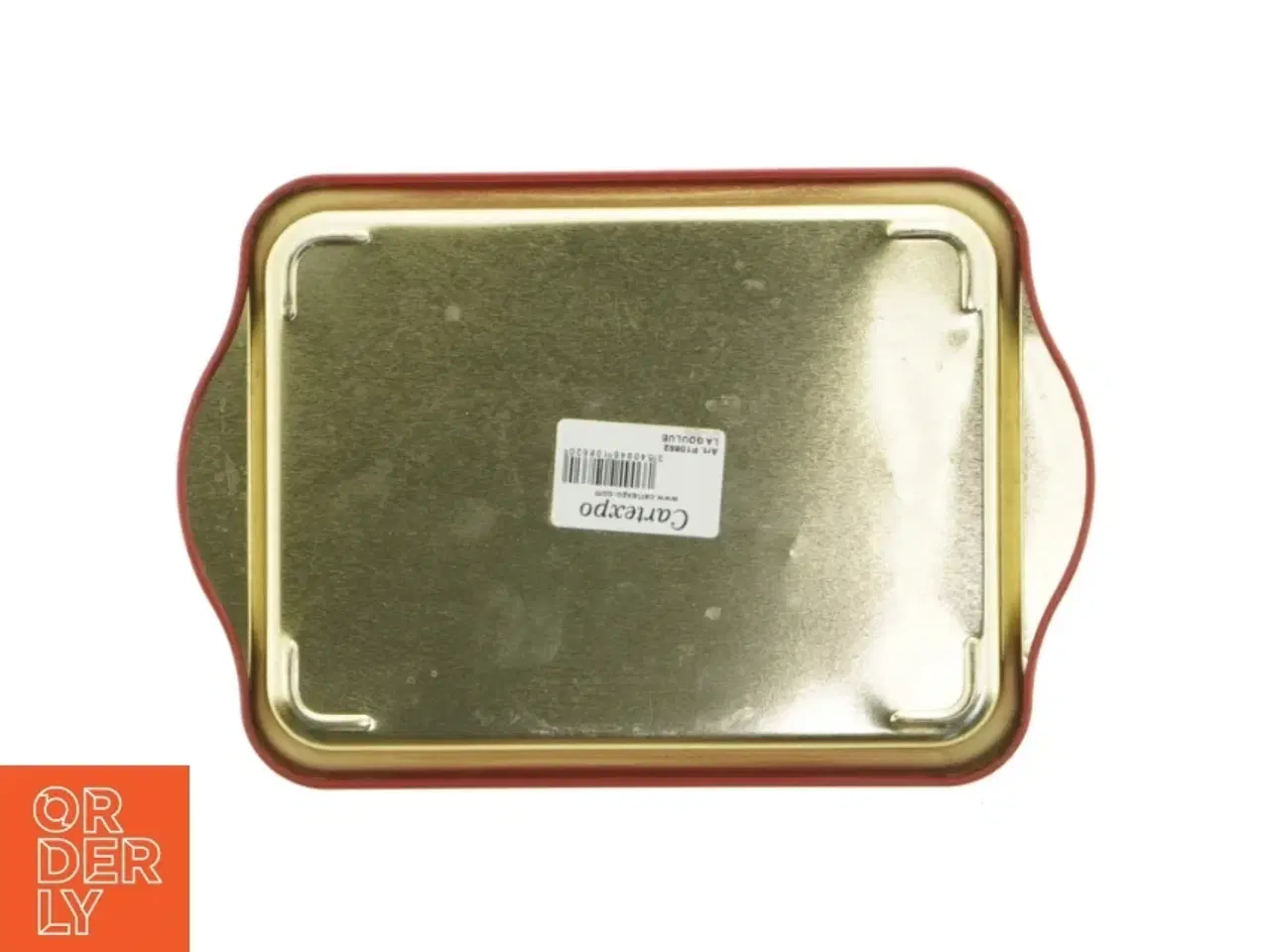 Billede 3 - Fad i emaljeret metal (str. 21 x 14 cm)