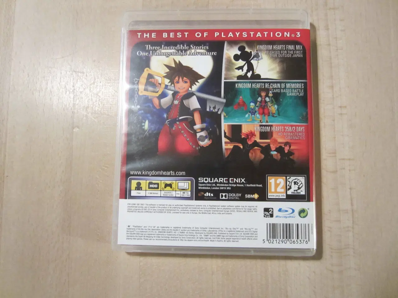 Billede 2 - PS3 spil - Kingdom Hearts 1.5 Remix