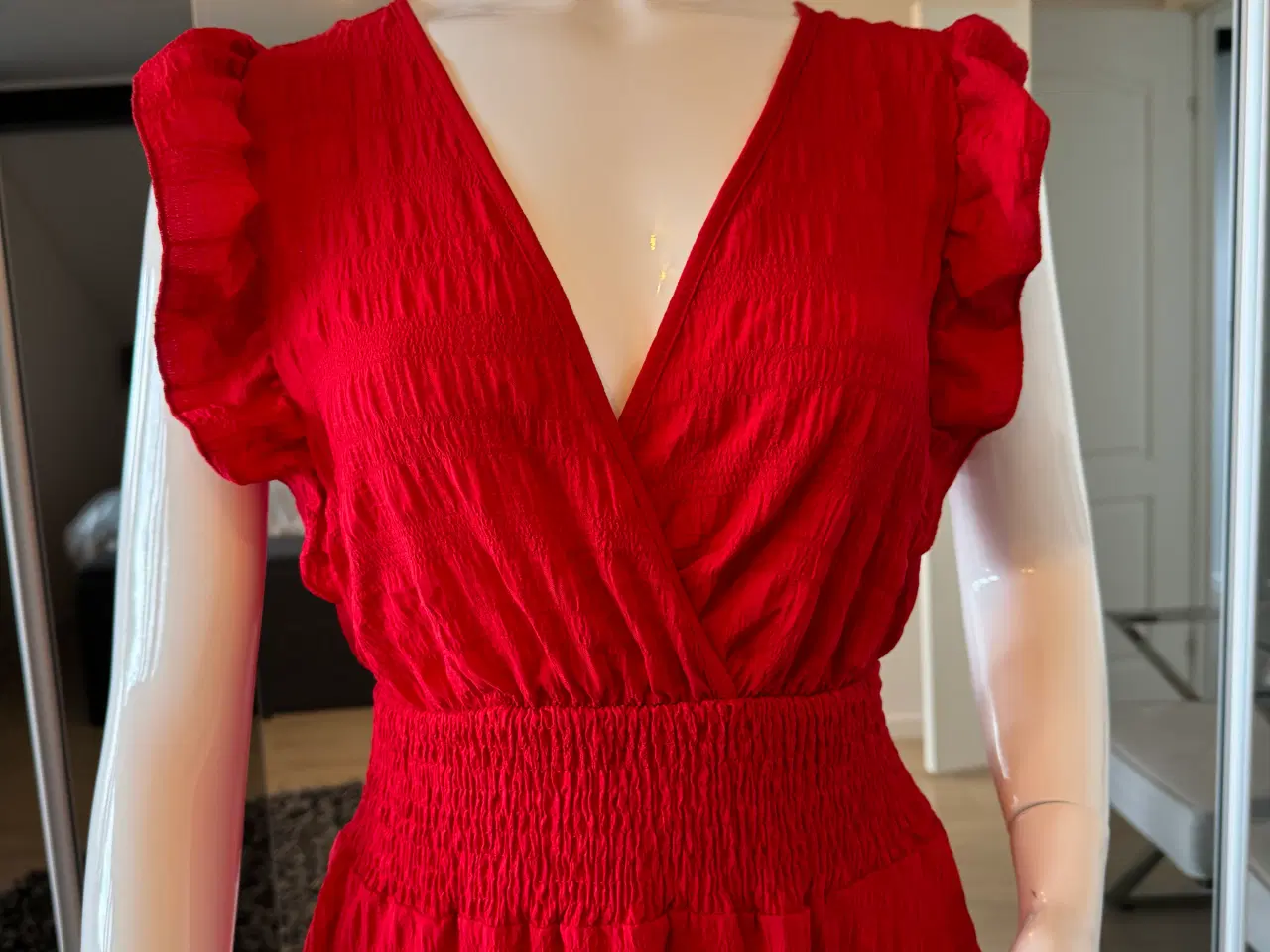Billede 2 - Rød kjole fra Creme Fraiche str M