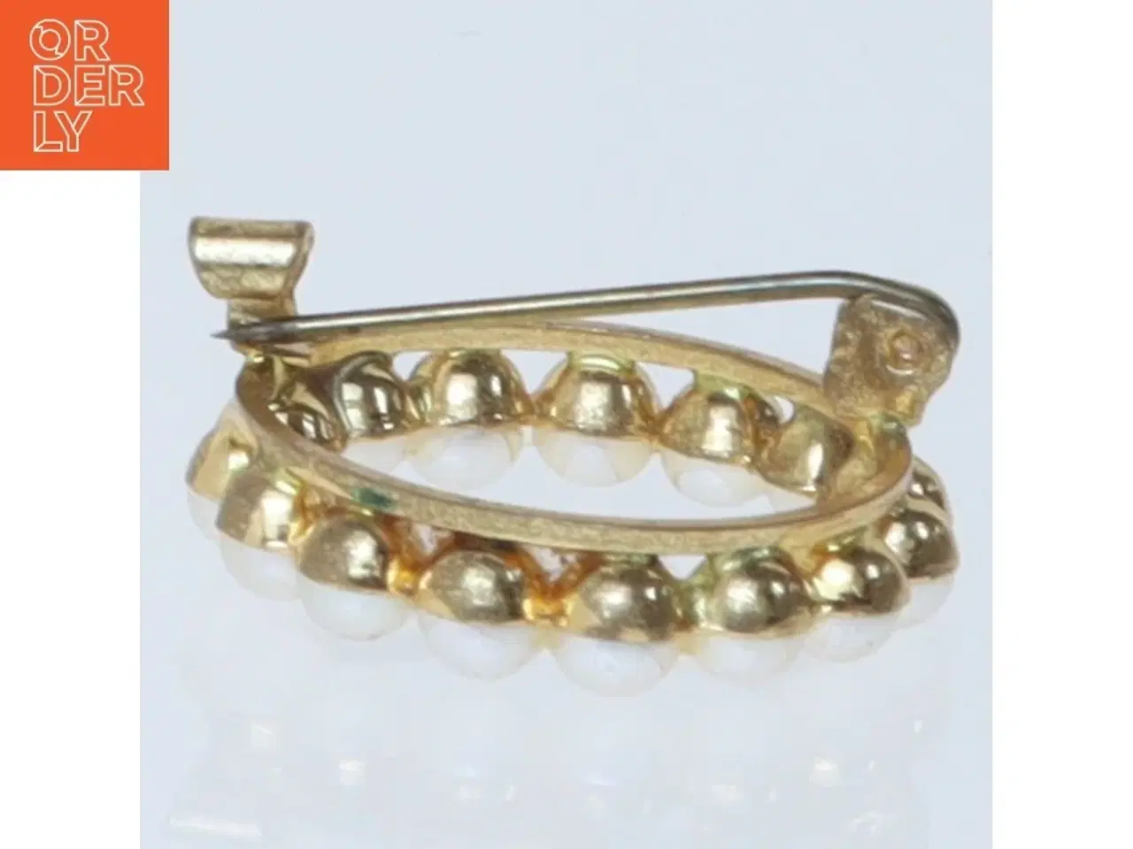 Billede 4 - Perle broche (str. 2,5 cm)