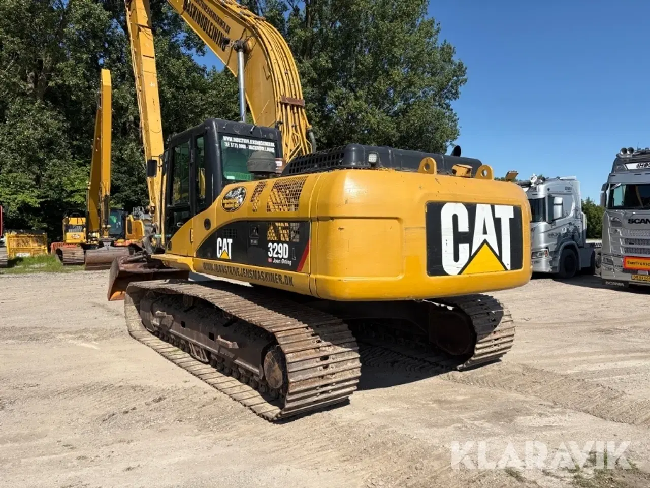 Billede 7 - Gravemaskine Caterpillar 329D Long Reach