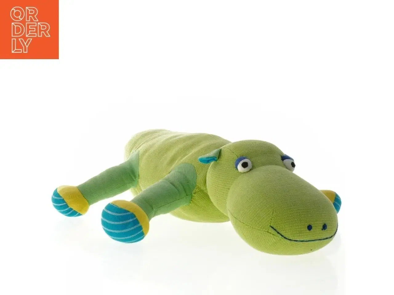 Billede 1 - Stor grøn bamse (str. 44 x 38 cm)