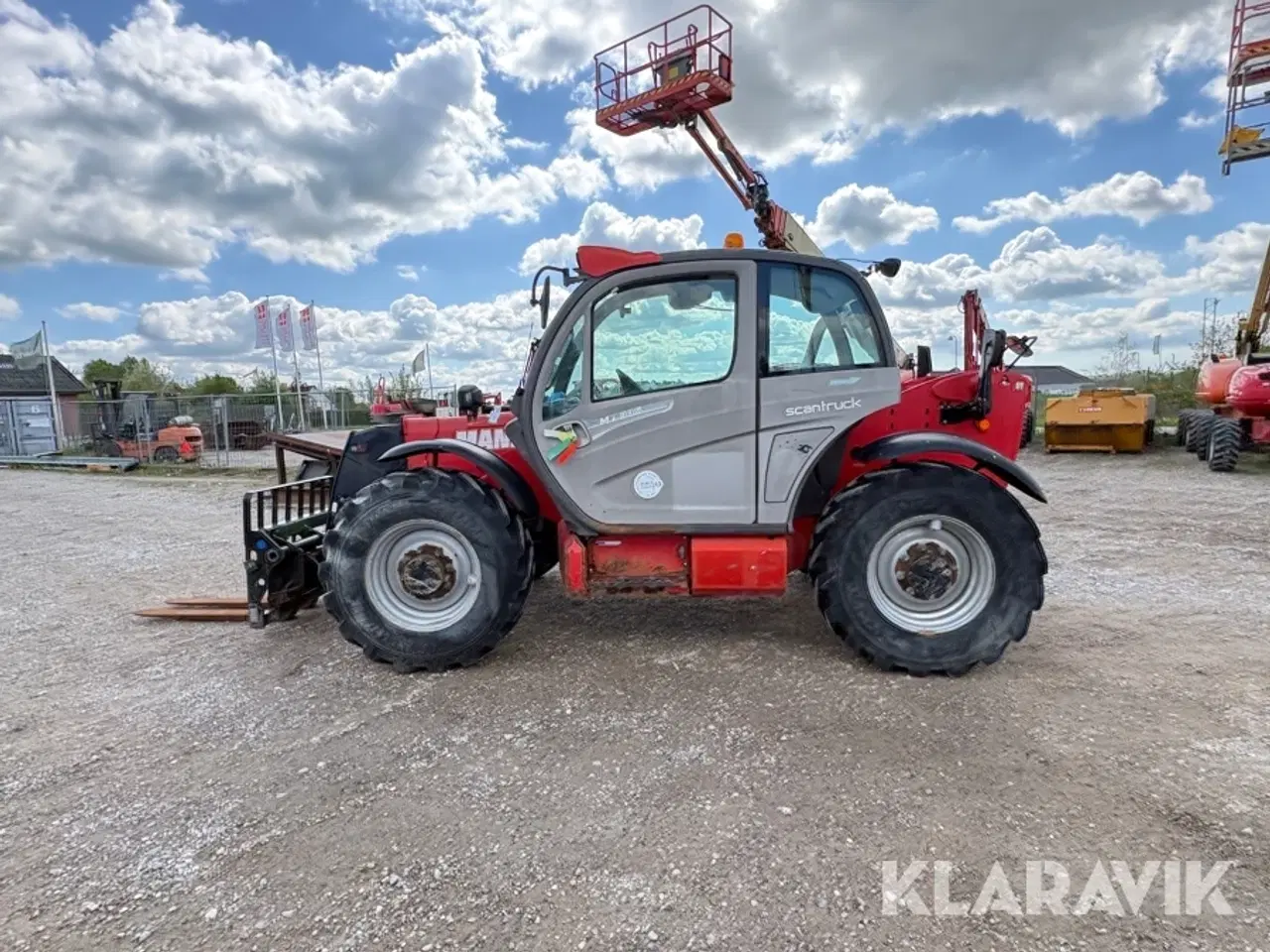 Billede 6 - Teleskoplæsser Manitou MT835