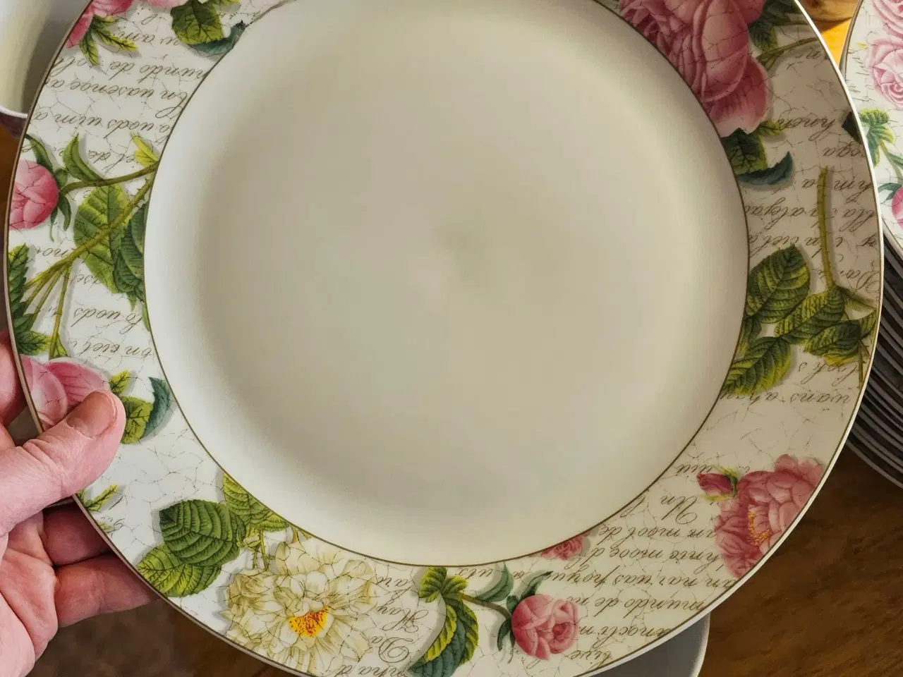 Billede 7 - Flot blomster stel 52 dele 