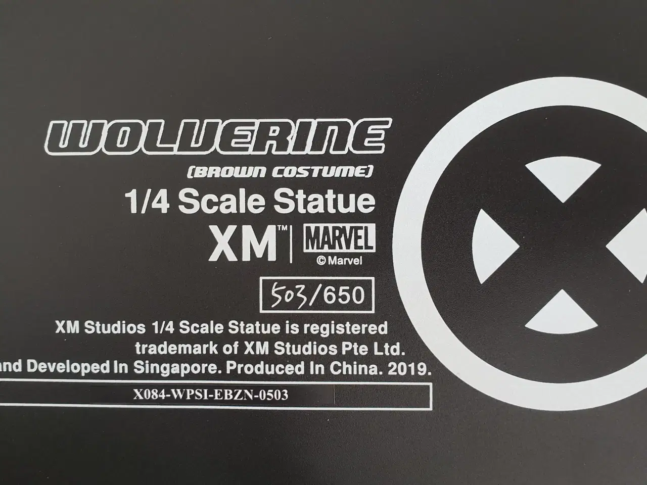 Billede 6 - Wolverine (Brown) statue XM Studios