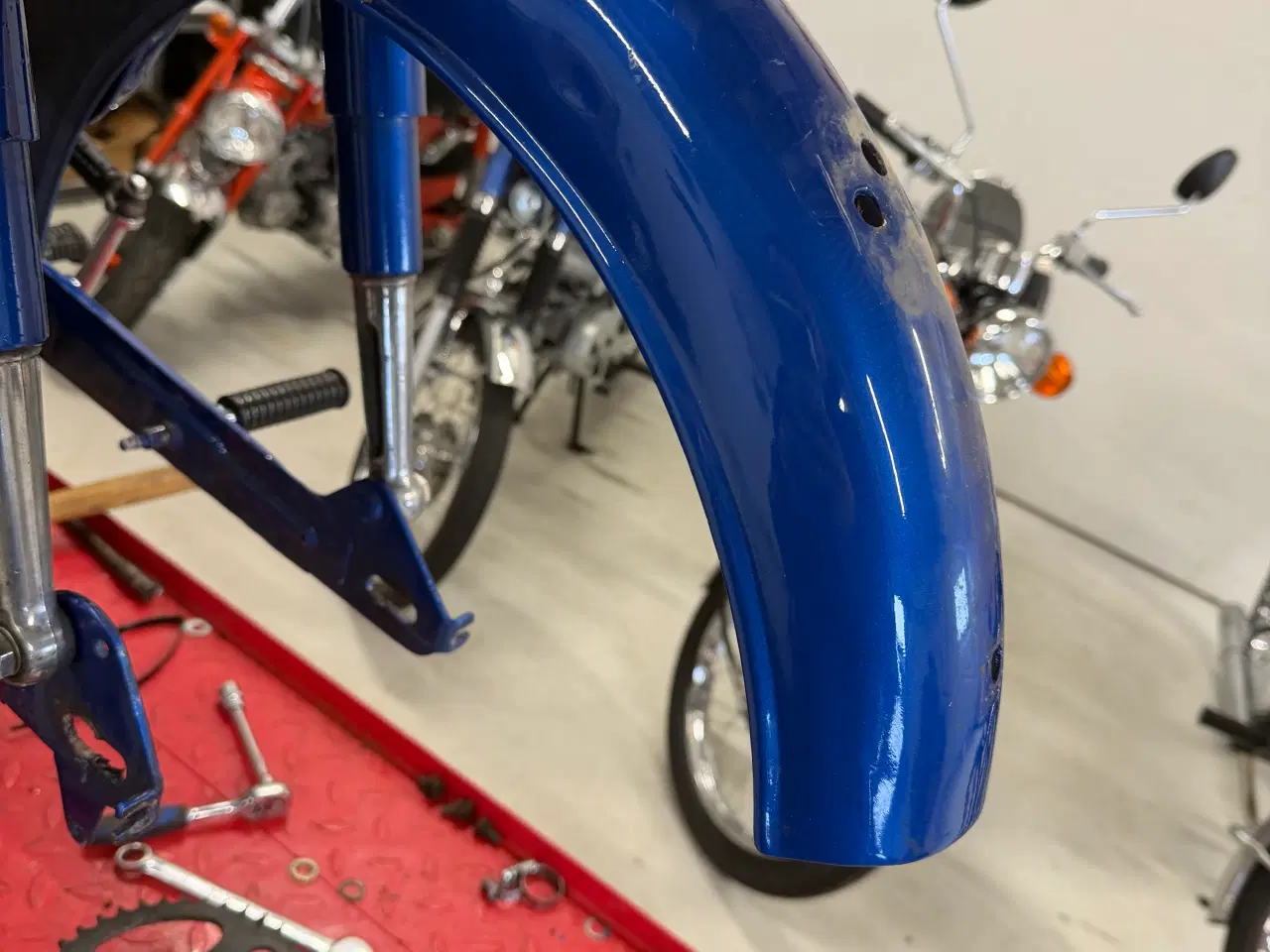 Billede 1 - Honda cd50 bagskærm plast