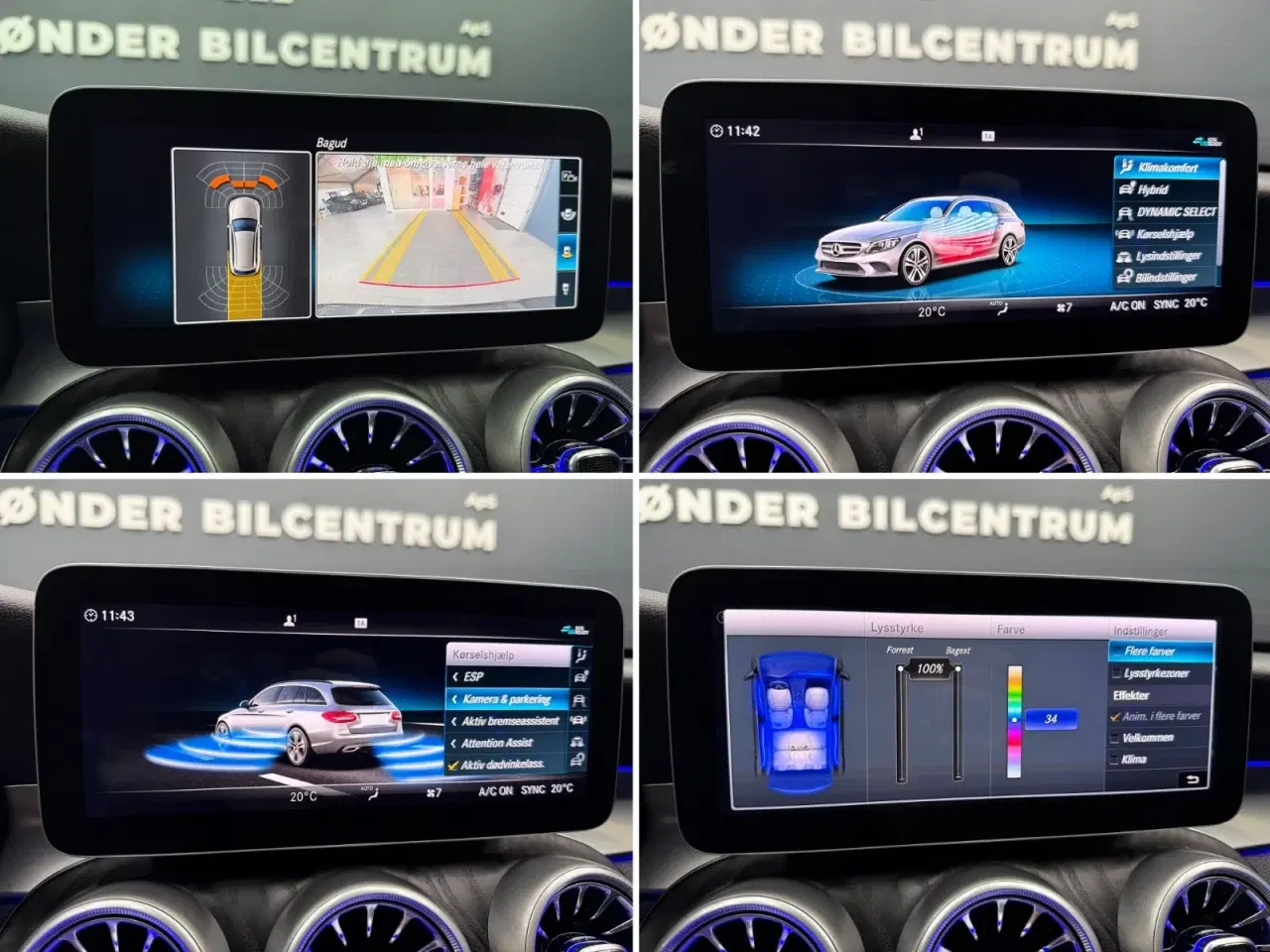 Billede 12 - Mercedes C300 de 2,0 AMG Line Night Edition stc. aut.