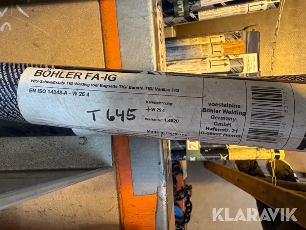 Billede 2 - Svejsetråd Böhler FA-IG - 2 ruller