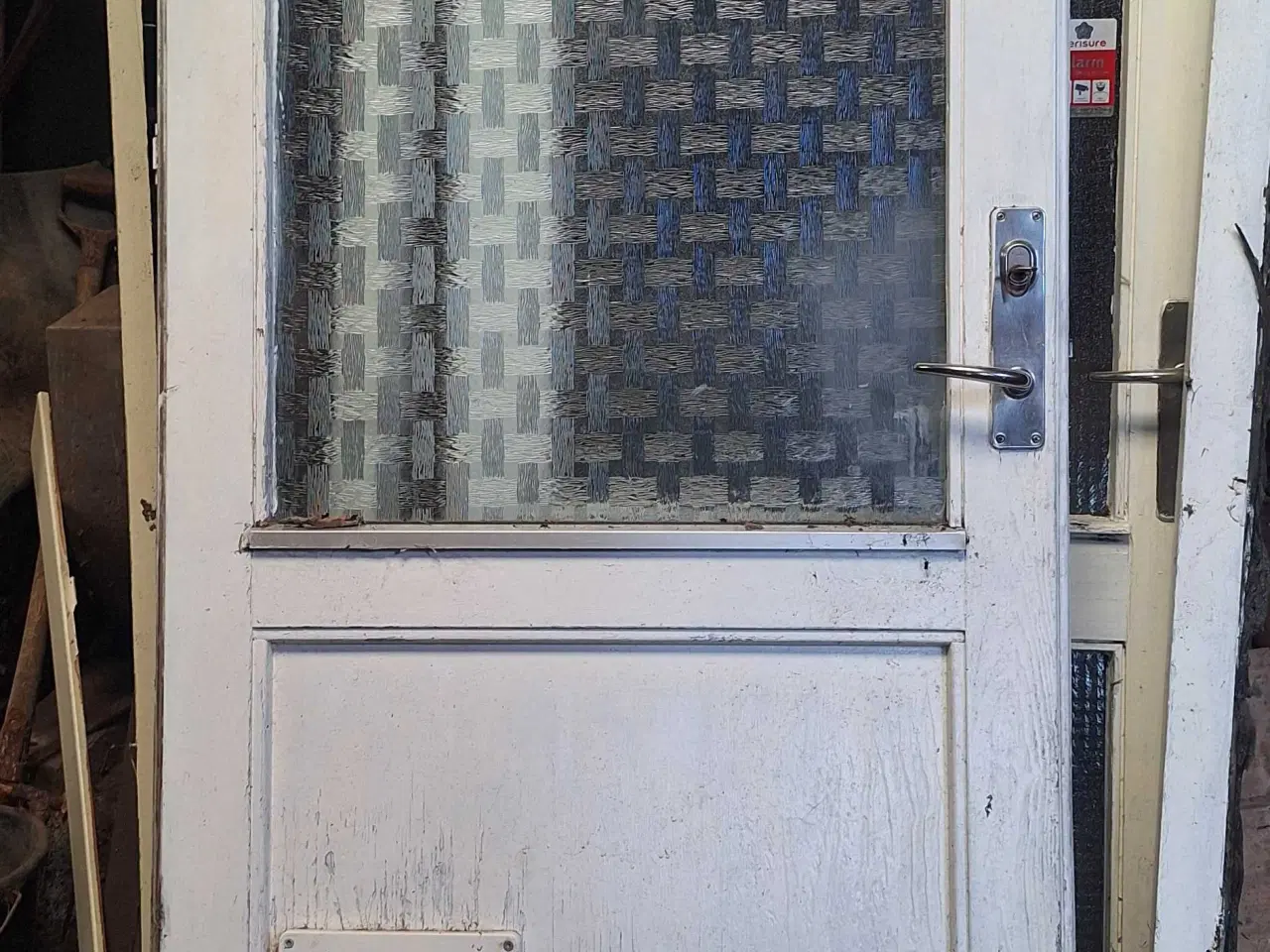 Billede 1 - Yderdør med kattelem