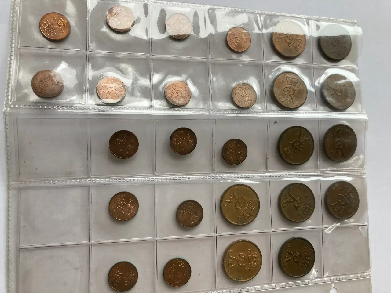 Billede 6 - Danske 1-2-5 ører mfl.  samt norske og amerikanske