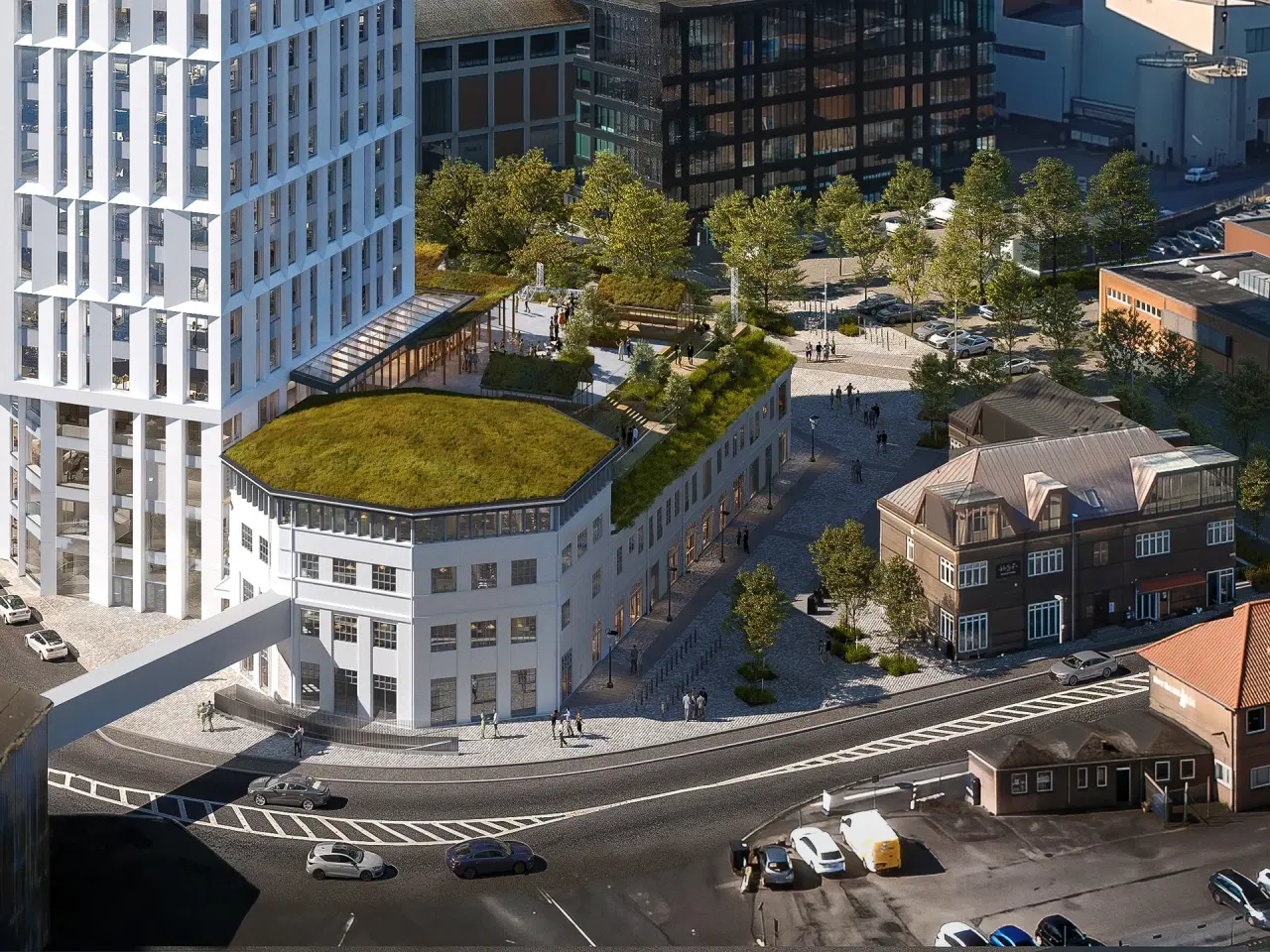 Billede 5 - Lyst og karakterfuldt kontor med havneudsigt