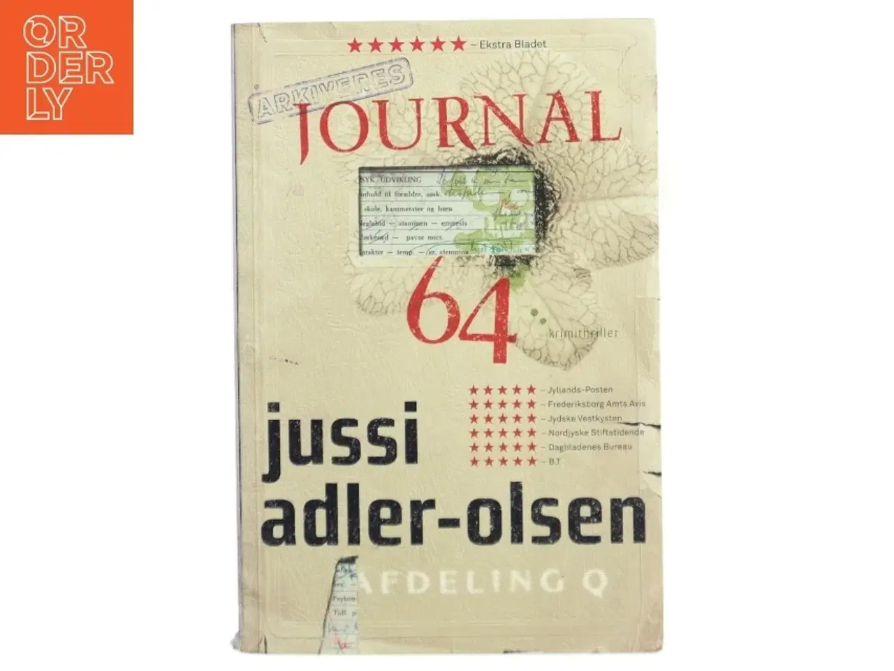 Billede 1 - Journal 64 : krimithriller af Jussi Adler-Olsen (Bog)