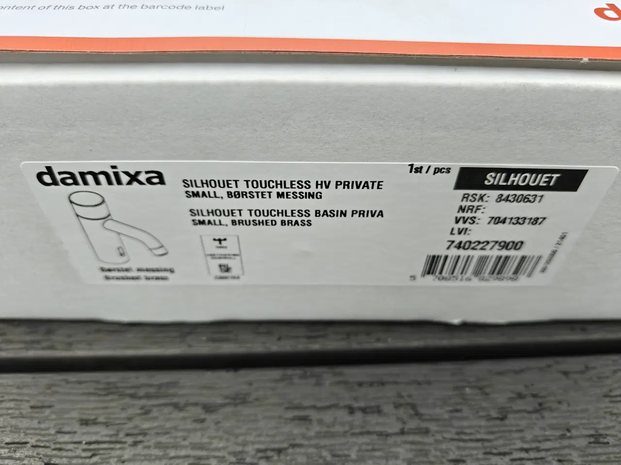 Billede 3 - Damixa Silhouet Touchless Håndvaskarmatur i børste