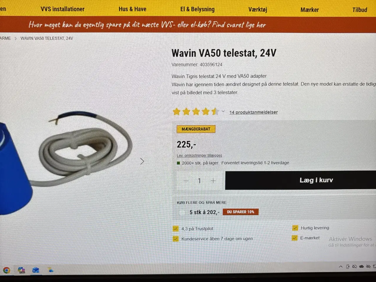 Billede 2 - Wavin Gulvvame tilbehør 