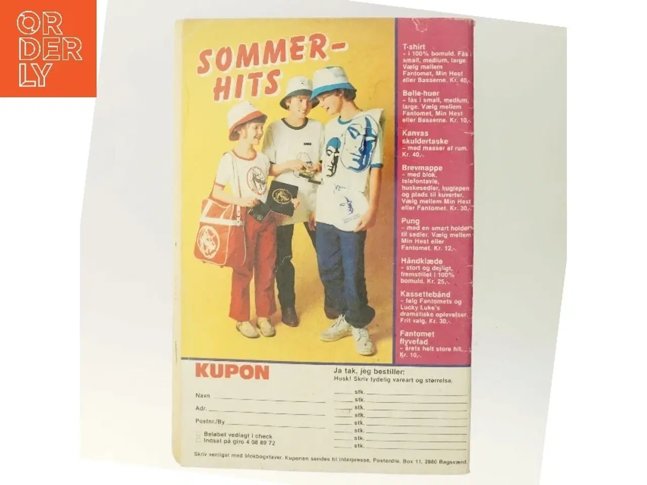 Billede 3 - Fantomet: Pestfare! Skæbnehandsken af <Ukendt< (Bog)