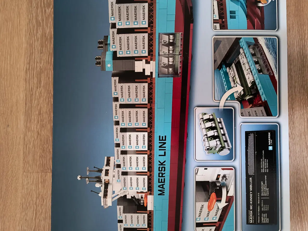 Billede 2 - Lego Maersk Line Skib 10241 - Uåbnet