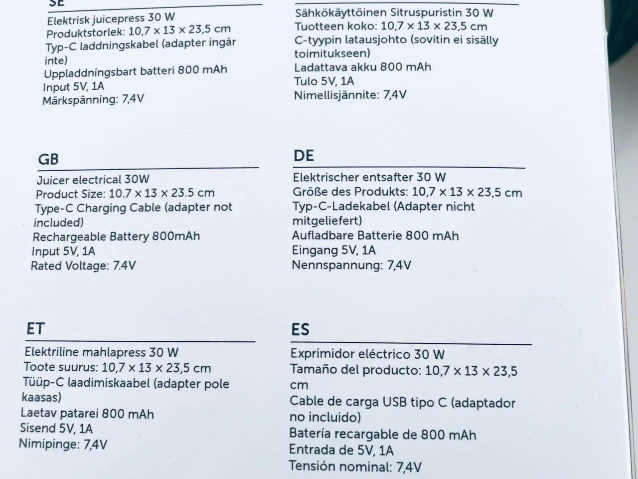 Billede 11 - Citruspresser NY 