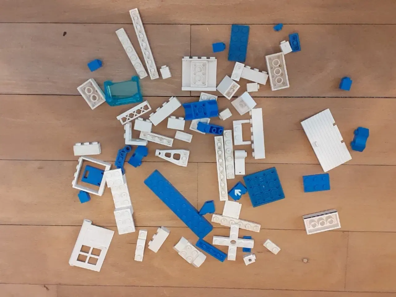 Billede 6 - LEGO 500 stk blå & hvide klodser Space m.m.