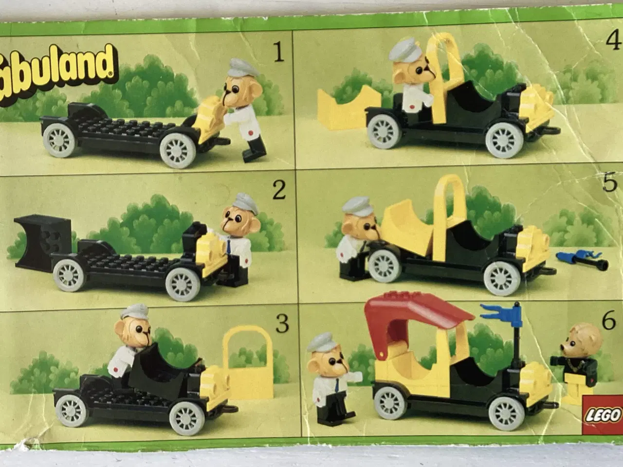 Billede 14 - Lego- Fabuland klodser, garage, køretøjer, figurer