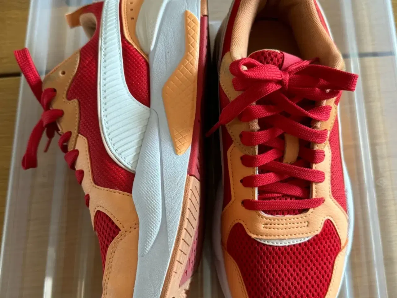 Billede 4 - Puma Sneakers I rød og orange