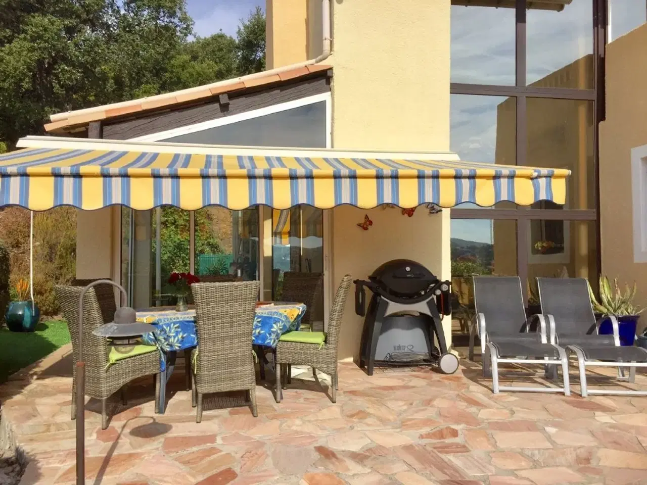 Billede 2 - Sk�n udsigts-villa, n�r St. Tropez, Cote d Azur, max. 6 pers.