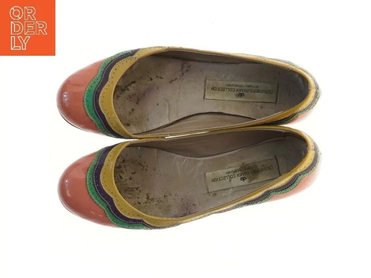 Billede 3 - Farverige ballerina sko fra Designer Remix (str. 40 )