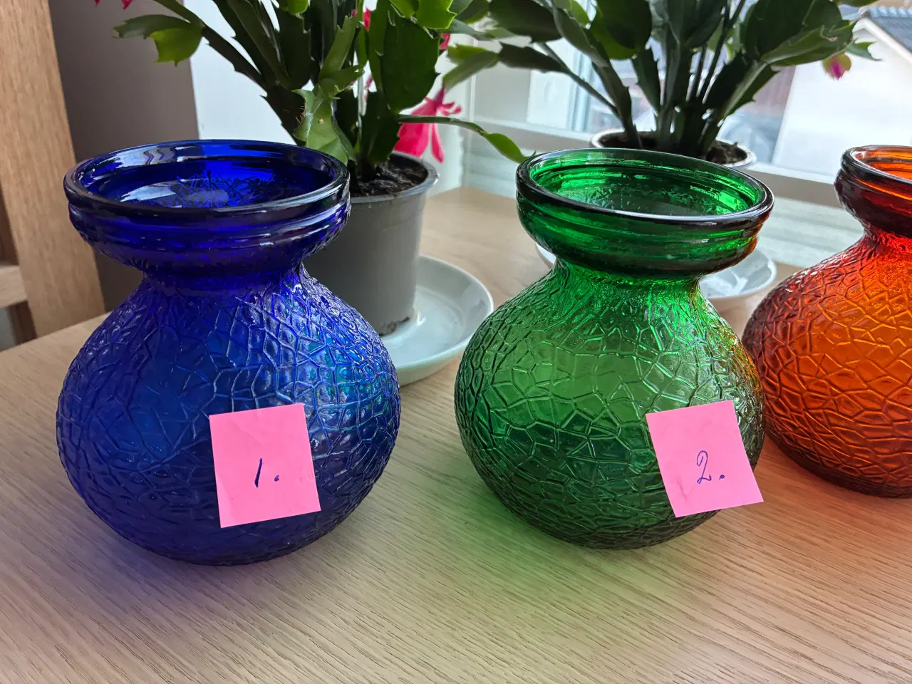 Billede 3 - Ældre hyacintglas fra Fyens Glasværk