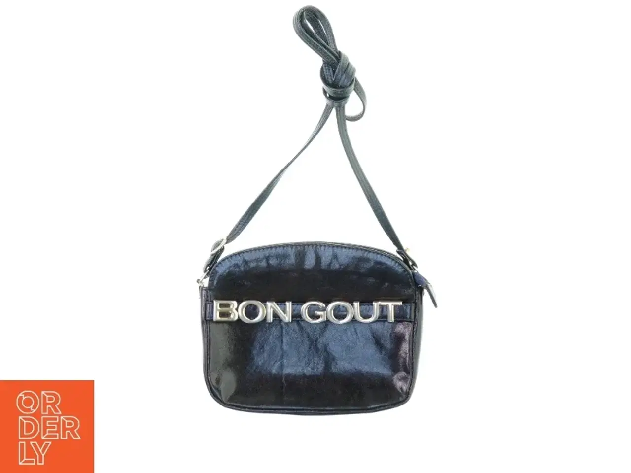 Billede 1 - Vintage Retro Læder Skulder taske fra Bon Gout (str. 20 x 15)